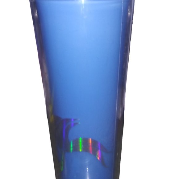 Starbucks Blue Mermaid Color Changing Rainbow 2021 Holiday Coffee Tumbler 24oz - Picture 3 of 7
